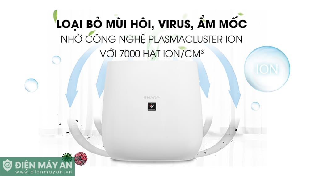 Máy lọc không khí Sharp FP-J30E-A 50W